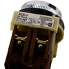 NEW FUJI AH30-FY11 Pushbutton Switch 30mm Yellow 1NO 1NC 10A 600VAC UL CSA