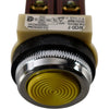 NEW FUJI AH30-FY11 Pushbutton Switch 30mm Yellow 1NO 1NC 10A 600VAC UL CSA