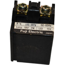 NEW FUJI AHX503-L Transformer Unit 115-127VAC 18V 2W Lamp 15V LED DIN Rail