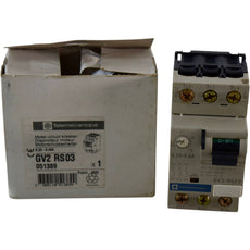 Telemecanique GV2RS03 0.25-0.4A 3P Motor Circuit Breaker Toggle