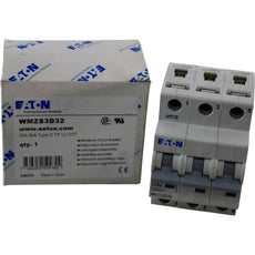 NEW Eaton WMZS3D32 32A 3P Type D Circuit Breaker UL 1077 480/277V 10kA