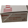 NEW Pack 50 IDEC BNH15LWPN50 Terminal Block DIN Rail 600V 30A M4 Screw