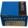NEW Clarostat VP50KA 50 Ohm 50W Adjustable Wirewound Power Resistor