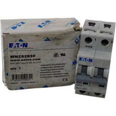 NEW Eaton WMZS2B50 50A 2P Type B Circuit Breaker UL 489 480/277V 10kA