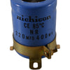 NEW Nichicon CE NR 220uF 400V Aluminum Electrolytic Capacitor