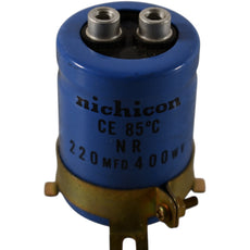 NEW Nichicon CE NR 220uF 400V Aluminum Electrolytic Capacitor