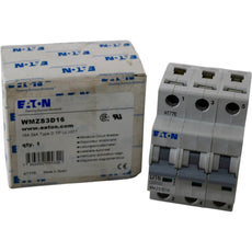 NEW EATON WMZS3D16 16A 3P Type D Circuit Breaker 277/480V 5kA UL1077