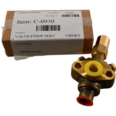 NEW Vertiv C-0930 Compressor Service Valve 5/8'' SWT Solder Liebert
