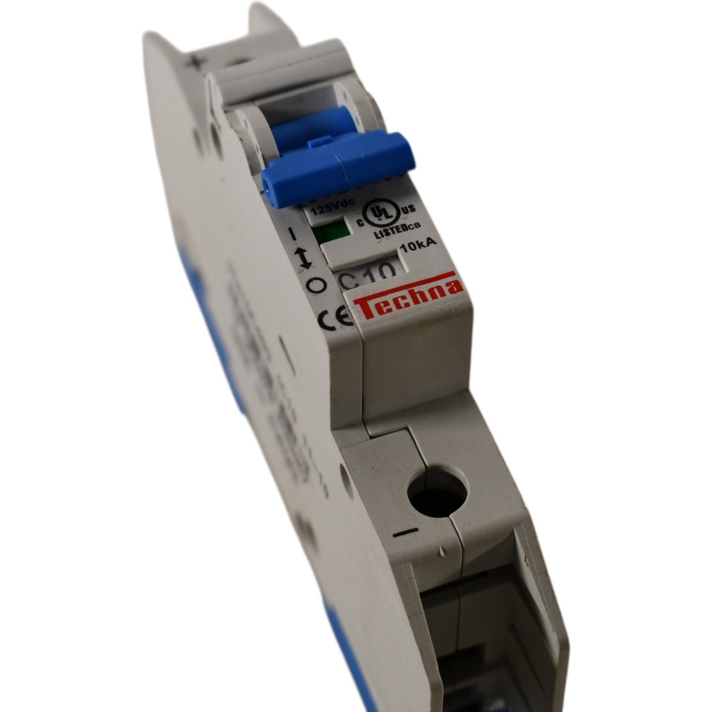 NEW Techna DC489 1C10 JTEC489 10A 125VDC UL489 DC Circuit Breaker new-techna-dc489-1c10-jtec489-10a-125vdc-ul489-dc-circuit-breaker