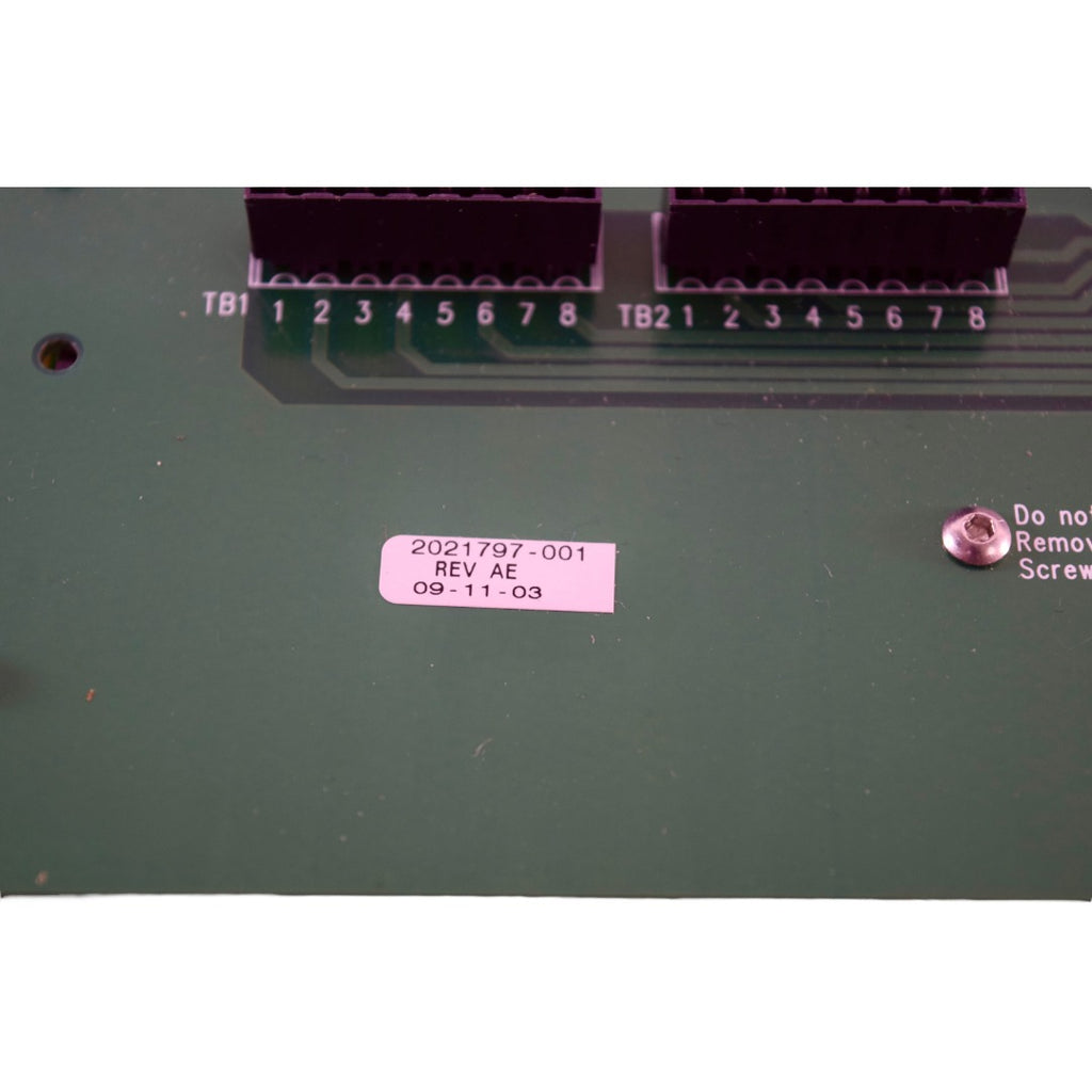 Personality Module Hardware Siemens 2021797-001 Rev AE TCD Personality Module WLD Control Board ...