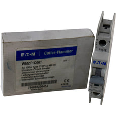 NEW Eaton WMZT1C06T 6A 1P 277V UL489 Miniature Circuit Breaker Type C
