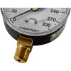 NEW Ashcroft 25W1005H02L 300# Commercial Pressure Gauge 0-300 PSI 2.5''