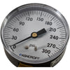 NEW Ashcroft 25W1005H02L 300# Commercial Pressure Gauge 0-300 PSI 2.5''
