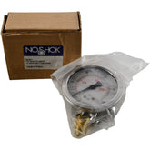 NEW Noshok 25-901-100 BAR PSI Gauge 0-100 BAR 0-1450 PSI 1/4'' BSPP Bottom
