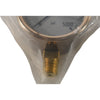 NEW Wika Liquid Filled Pressure Gauge 0-5000 PSI 1/2'' NPT Brass 2.5''