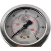 NEW Noshok Liquid Filled Pressure Gauge 0-60 BAR 0-800 PSI 2.5'' Bottom