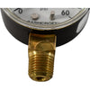 NEW Ashcroft 20W1005H02L 60# 2'' 0-60 PSI Pressure Gauge 1/4'' NPT Lower