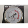 NEW Anchor B2530RL 2.5'' 0-30 PSI Brass Welding Gauge 1/4'' NPT Lower