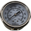 NEW Marsh Bellofram J7672 2.5'' 0-1000 PSI Liquid SS Gauge 1/4'' NPT LM
