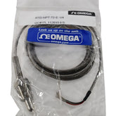 NEW Omega RTD-NPT-72-E-1/4 RTD Pipe Plug Probe 1/4'' NPT 72'' Leads