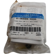 NEW Johnson Controls V-9999-608 Ring Packing Kit 1/4'' Stem Valves