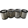 NEW Lot of 4 Mi-T-M 19-0230 Cartridge Filter 25GR18 Shop Vacuum Wet Dry