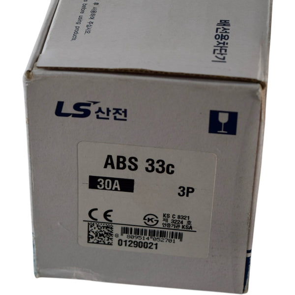 NEW LS Electric ABS33C 3P MCCB Metasol Circuit Breaker 30A Frame – VB ...