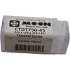 NEW Moon Cutter CTDT750-45 3/4'' 45 Deg Carbide Tipped Dovetail Cutter