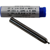 NEW Destiny Tool BEN16DT1295 Dovetail Cutter 1/4'' 66 Deg Solid Carbide 2F