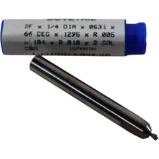 NEW Destiny Tool BEN16DT1295 Dovetail Cutter 1/4'' 66 Deg Solid Carbide 2F