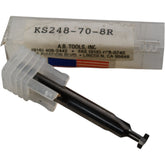 NEW AB Tools KS248-70-8R Solid Carbide Keyseat Cutter 1/4'' Width
