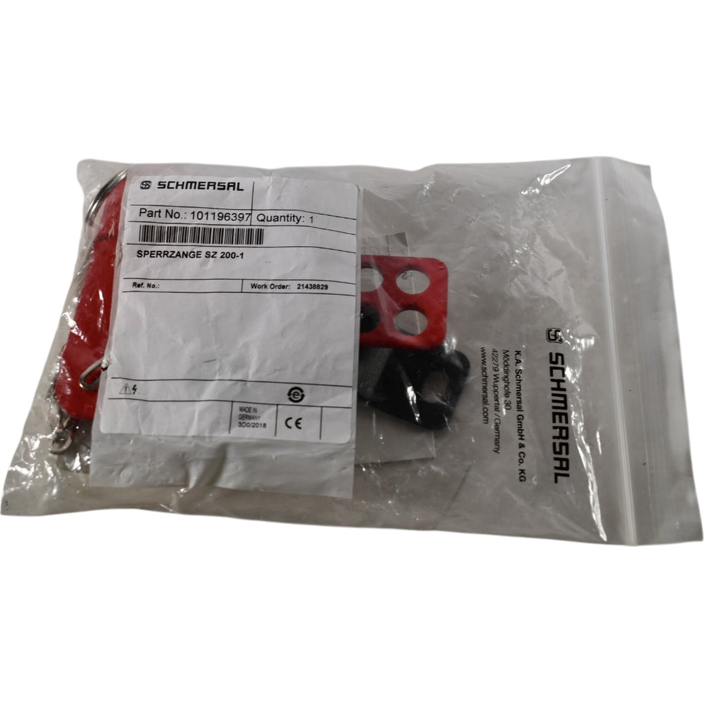 NEW Schmersal 101196397 Lockout Tag SZ200-1 For AZ200 AZM200 Safety Sw ...