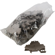 NEW Lot of 37 Weidmuller ZDK 2.5 Dual Level Feed-Through Terminal Blocks DIN Rail