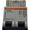 Merlin Gerin C15A Cat No 60246 Multi 9 2P 15A Breaker 240V 125V