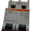 Merlin Gerin Cat No. 24449 Multi9 C10A 2P Breaker 480Y/277V 10 Amp