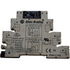 Allen Bradley 700-HLT1Z Terminal Block w/ 700-TBS24 Solid State Relay 24VDC