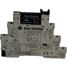 Allen Bradley 700-HLT1Z Terminal Block w/ 700-TBS24 Solid State Relay 24VDC