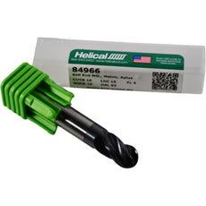 NEW Helical 84966 MHSV-4B Carbide Ball End Mill 10mm 4-Flute 15mm LOC Aplus