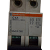 Merlin Gerin Cat No. 24445 Multi9 C60 10A 2P Breaker 480Y/277V C-Curve