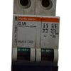 Merlin Gerin Cat No. 24442 Multi9 C60 C1A 2P Breaker 1A 480Y/277V C-Curve