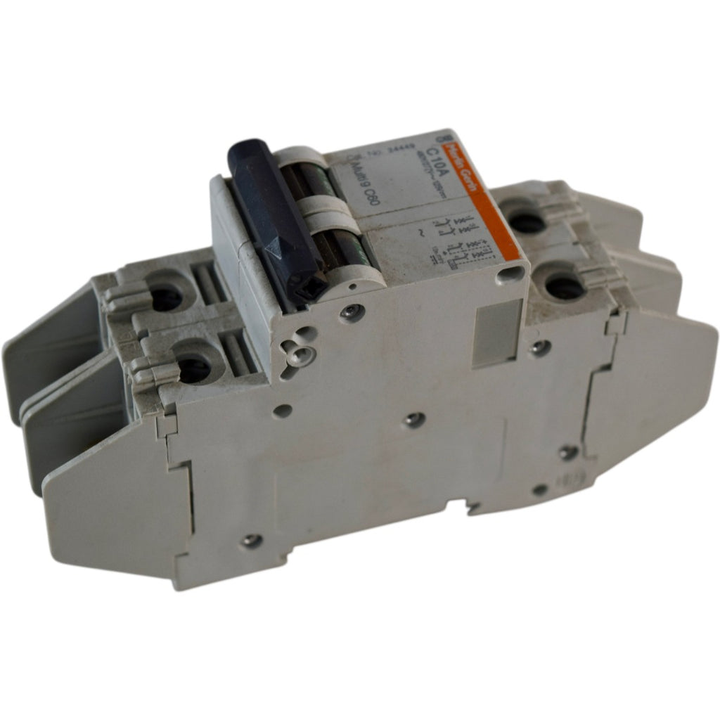 Merlin Gerin Cat No. 24449 Multi9 C60 10A 2P Breaker 480Y/277V C-Curve ...