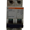 Merlin Gerin Cat No. 24449 Multi9 C60 10A 2P Breaker 480Y/277V C-Curve