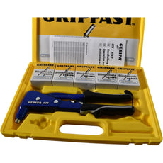 NEW Gesipa NTX Manual Hand Rivet Pliers Tool Kit w/ 5 Boxes Gripfast Rivets