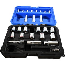 Kobalt 0573349 30pc Mechanic Tool Set Missing Ratchet & Some Sockets