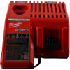 Milwaukee 48-59-1812 M18 M12 Multi Voltage Lithium Ion Battery Charger