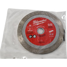 NEW Milwaukee 49-94-3010 3in Diamond Tile Cut Off Blade 20000 RPM 3/8'' Arbor