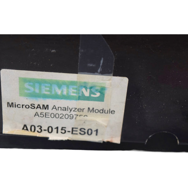 NEW Siemens MicroSAM Analyzer Module A5E00209756 A03-015-ES01 Chromato ...