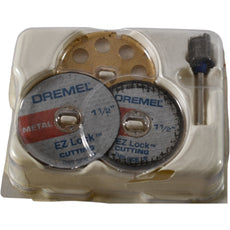 NEW Dremel 1-1/2'' Metal EZ Lock Cut-Off Wheels Pack of 2 Rotary Tool Discs