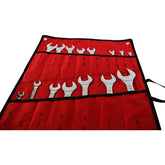 NEW Rimkolo 16 Piece Slim Wrench Set SAE Metric 3/8''-1-1/4'' 5.5-27mm Missing 11-13mm