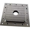 NEW Ideal Vacuum Cube 6x6'' Base Plate for Standard Cube Frame Modular Chamber